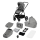Lionelo - Combinatiekinderwagen 2-in-1 MERIL Grey Stone