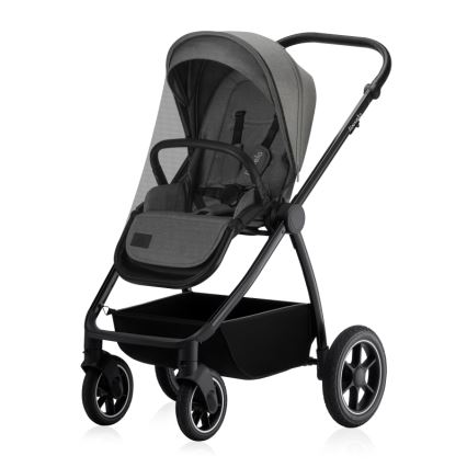 Lionelo - Combinatiekinderwagen 2-in-1 MERIL Grey Stone