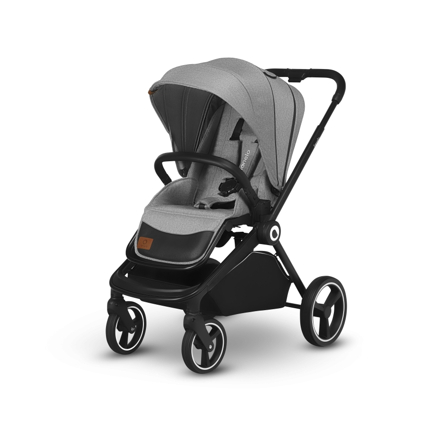 Lionelo - Combinatiekinderwagen 2-in-1 MIKA Grey Stone