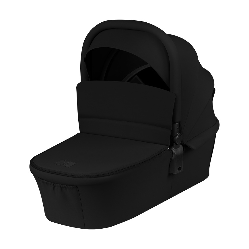 Lionelo - Combinatiekinderwagen 2-in-1 MIKA PLUS Black Onyx