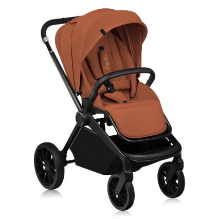 Lionelo - Combinatiekinderwagen 2-in-1 MIKA PLUS Roestbruin