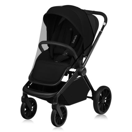 Lionelo - Combinatiekinderwagen 2-in-1 MIKA PLUS Zwart Onyx