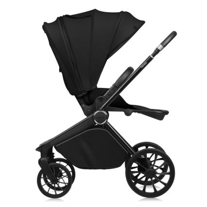 Lionelo - Combinatiekinderwagen 2-in-1 MIKA PLUS Zwart Onyx