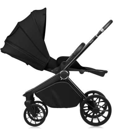 Lionelo - Combinatiekinderwagen 2-in-1 MIKA PLUS Zwart Onyx
