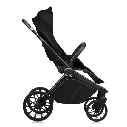 Lionelo - Combinatiekinderwagen 2-in-1 MIKA PLUS Zwart Onyx