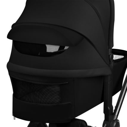 Lionelo - Combinatiekinderwagen 2-in-1 MIKA PLUS Zwart Onyx
