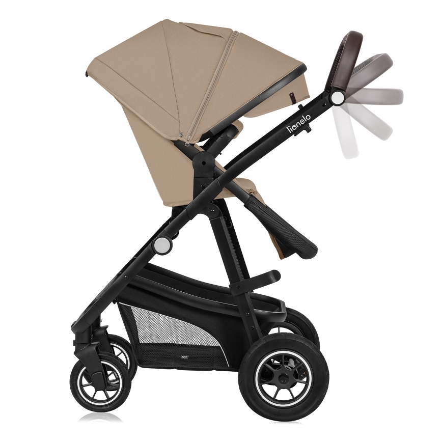 Lionelo - Combinatiekinderwagen 3-in-1 BIANKA Beige Zand