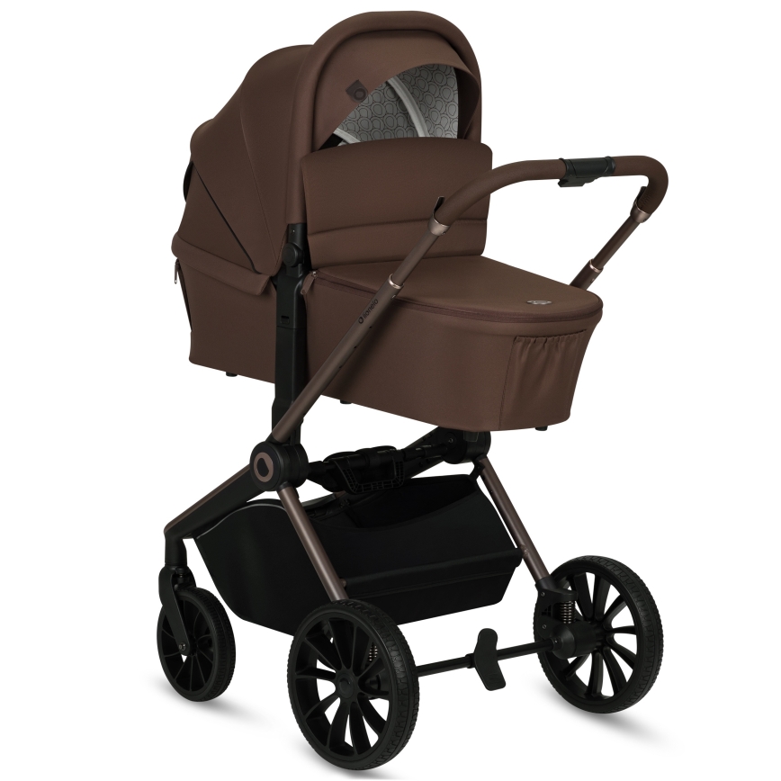 Lionelo - Combinatiekinderwagen 3-in-1 MIKA PLUS Mocha Mousse