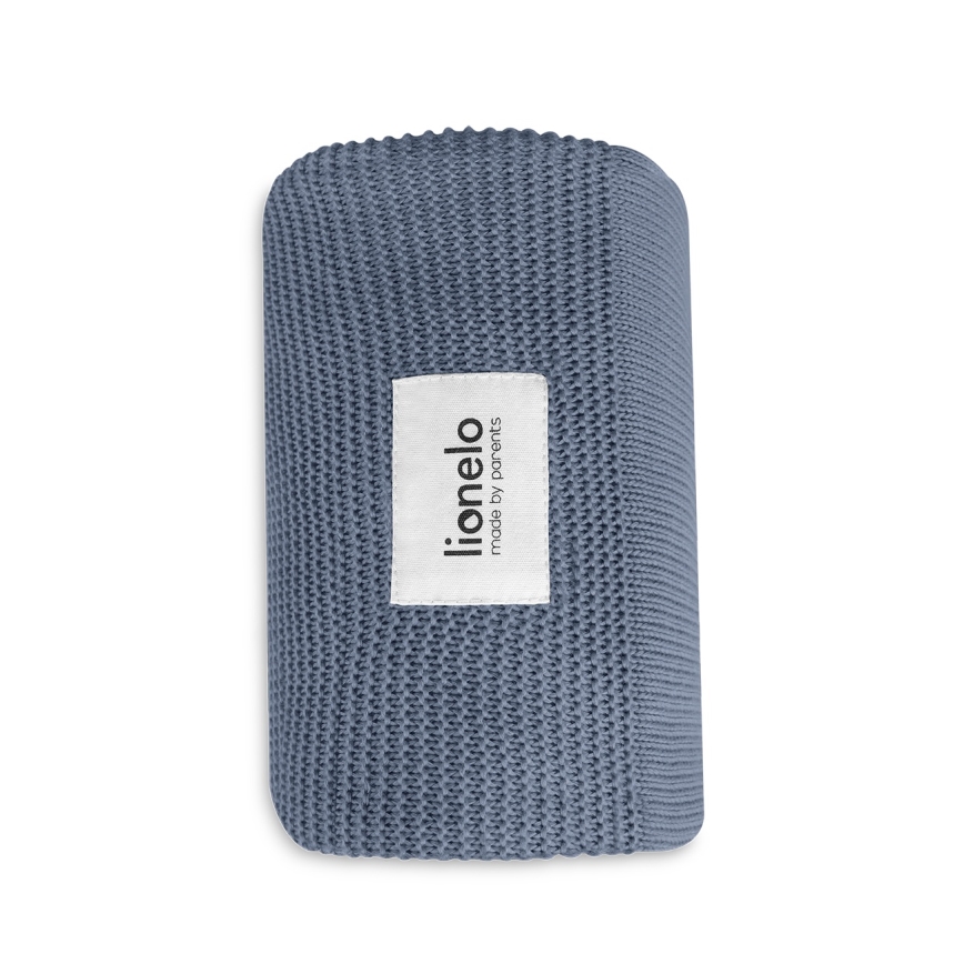 Lionelo - Couverture en bambou BAMBOO BLANKET 75 x 100 cm Bleu