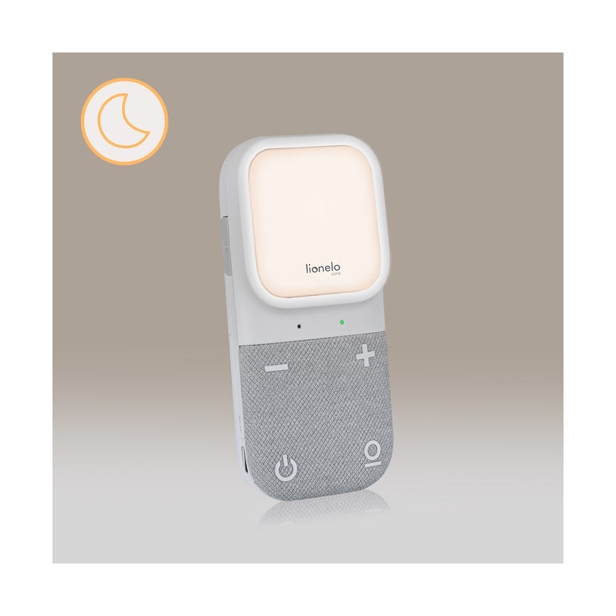 Lionelo - Draadloze oplaadbare audio-babyfoon BABYLINE 2.3 5V