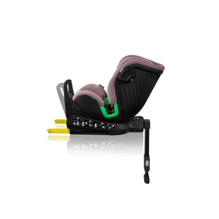 Lionelo - Autostoel met draaibare basis HARMONY i-Size 40-150 cm roze