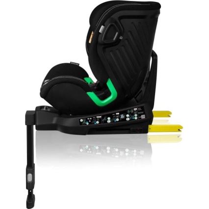 Lionelo - Autostoel met draaibare basis HARMONY i-Size 40-150 cm zwart
