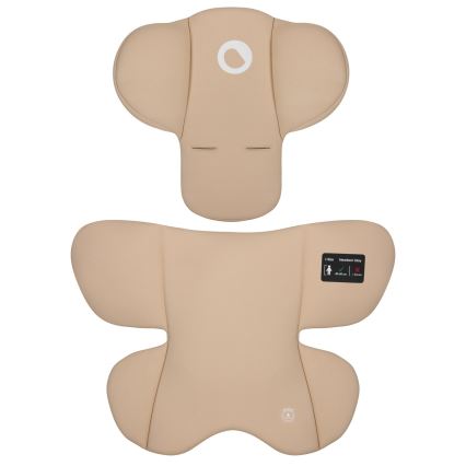 Lionelo - Draaibare autostoel met basis ASTRID SET i-Size 40-87 cm Beige Sand