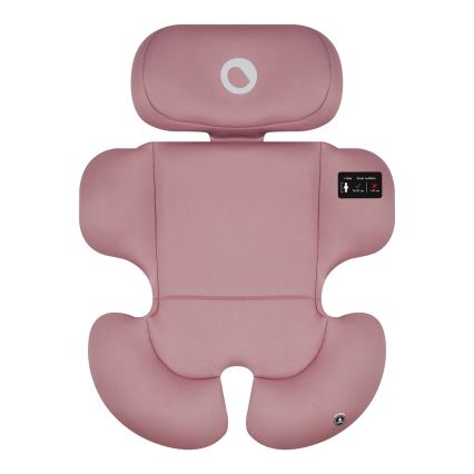 Lionelo - Draaibare autostoel met basis BASTIAAN i-Size 40-150 cm Pink Rose