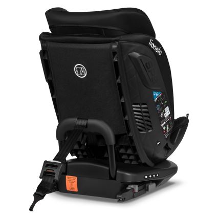 Lionelo - Draaibare autostoel met basis BASTIAAN i-Size 40-150 cm Zwart Carbon