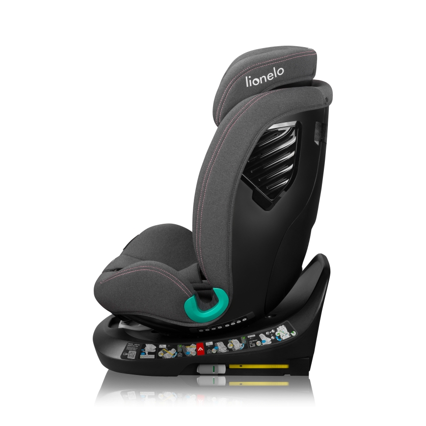 Lionelo - Autostoel met draaibare basis BASTIAAN ONE i-Size 40-150 cm Pink Rose