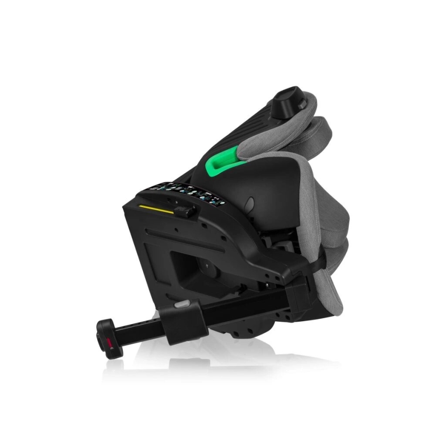 Lionelo - Draaibare autostoel met basis HARMONY i-Size 40-150 cm grijs