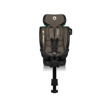 Lionelo - Draaibare autostoel met basis HARMONY i-Size 40-150 cm zwart/olijfgroen