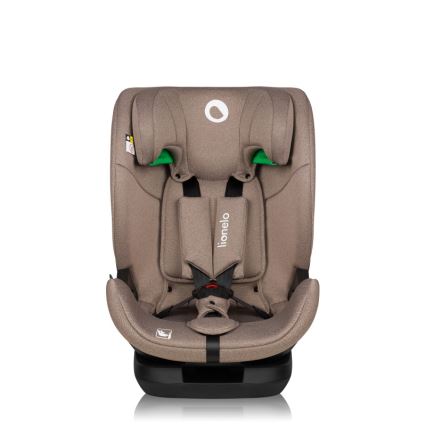 Lionelo - Draaibare autostoel met basis LAVENDER i-Size 76-150 cm Beige Latte