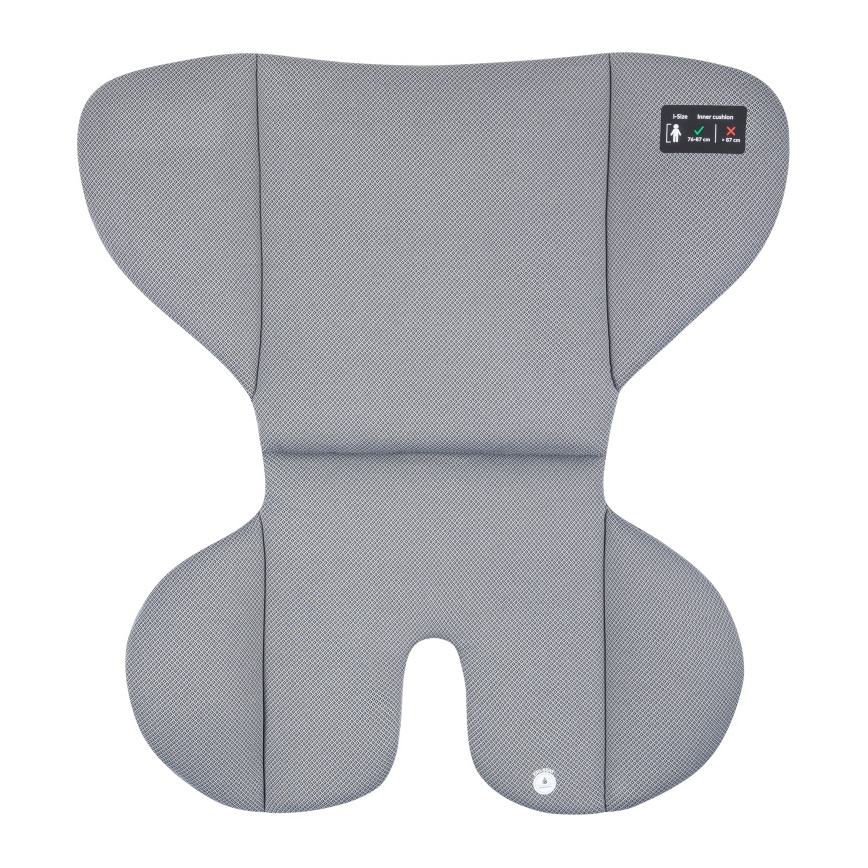 Lionelo - Draaibare autostoel met basis LAVENDER i-Size 76-150 cm Grey Stone