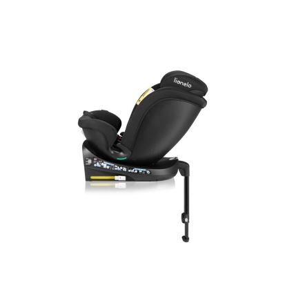 Lionelo - Draaibare autostoel met basis NAVY i-Size 40-150 cm zwart