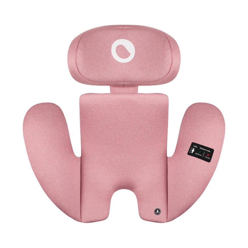 Lionelo - Draaibare autostoel met basis BASTIAAN ONE i-Size 40-150 cm Pink Rose