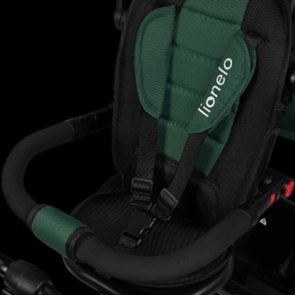 Lionelo - Driewieler voor kinderen HAARI groen/zwart