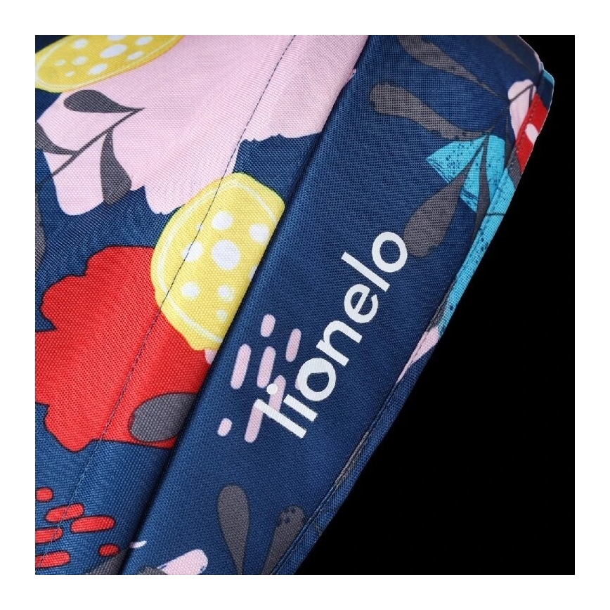 Lionelo - Driewieler voor kinderen HAARI zwart/kleurrijk