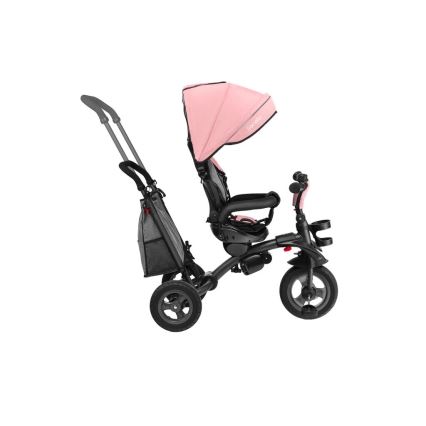 Lionelo - Driewieler voor kinderen TRIS roze/grijs
