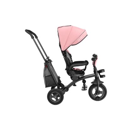 Lionelo - Driewieler voor kinderen TRIS roze/grijs