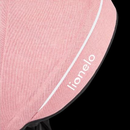 Lionelo - Driewieler voor kinderen TRIS roze/grijs