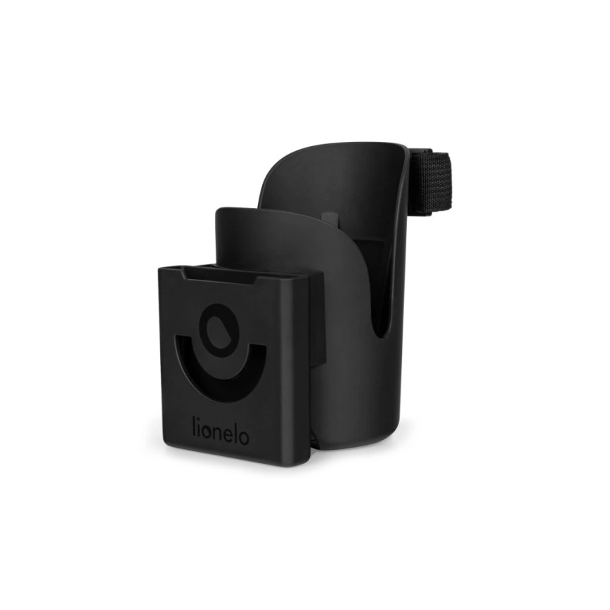 Lionelo - Drinkhouder voor kinderwagen OVE Black Onyx