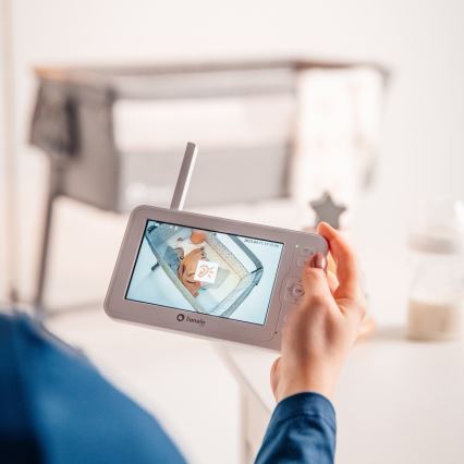 Lionelo - Écoute-bébé avec moniteur BABYLINE 6.2 5V 3600 mAh