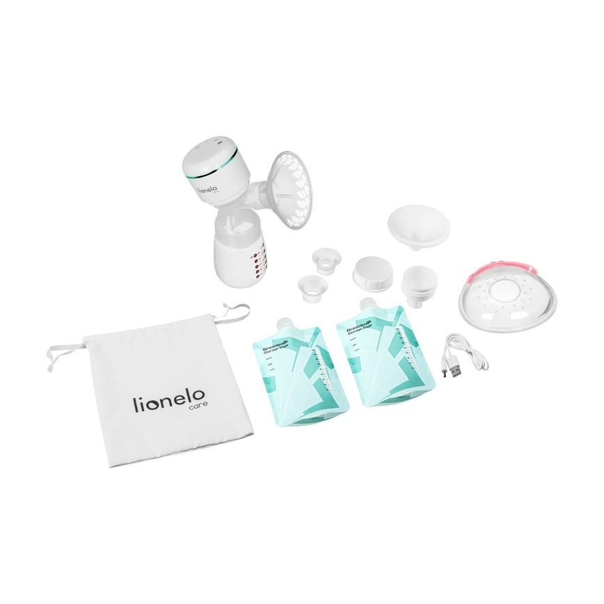Lionelo - Elektrische oplaadbare borstkolf FIDI PLUS 5V 1200 mAh 180 ml