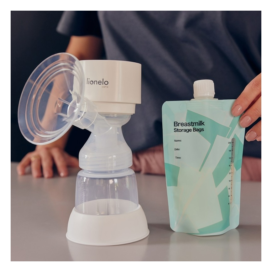 Lionelo - Elektrische oplaadbare borstkolf FIDI ONE 5V 1000 mAh 180 ml