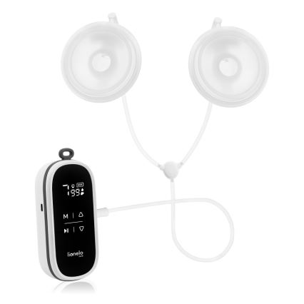 Lionelo - Elektrische oplaadbare dubbele borstkolf TWEE FREE 5V 1500 mAh 150 ml