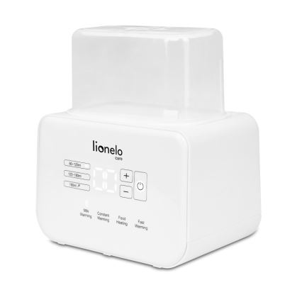 Lionelo - Flesverwarmer THERMUP DOUBLE 250W/230V wit