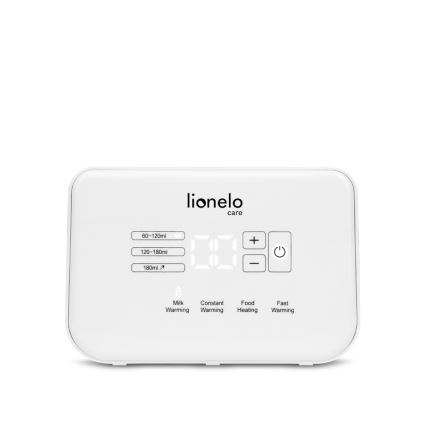Lionelo - Flesverwarmer THERMUP DOUBLE 250W/230V wit