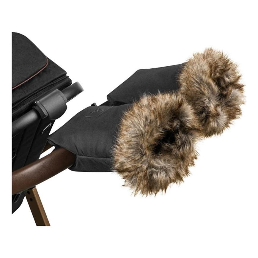 Lionelo - Handmof voor kinderwagen HANDMUFF Zwart