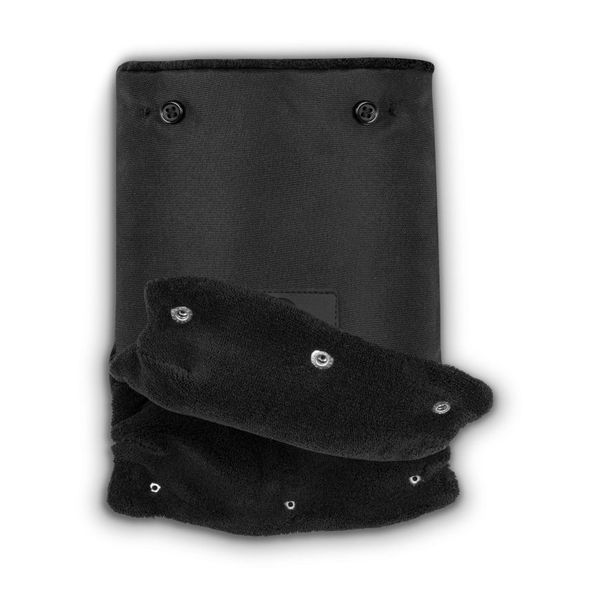 Lionelo - Handmoffen voor kinderwagen HANDMUFF Zwart
