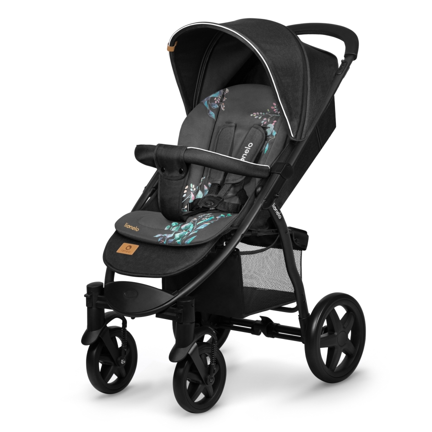 Lionelo - Inlegkussen voor kinderwagen SEATLINER Golden Moments Grijs
