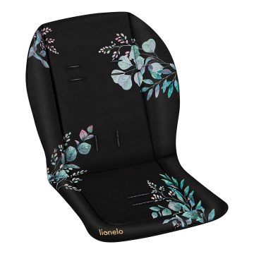 Lionelo - Inlegkussen voor kinderwagen SEATLINER Golden Moments Zwart