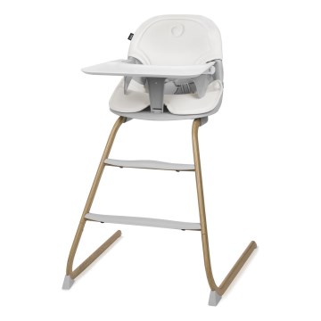 Lionelo - Kinder-eetstoel 4-in-1 DALIA SET Grey Stone Natural
