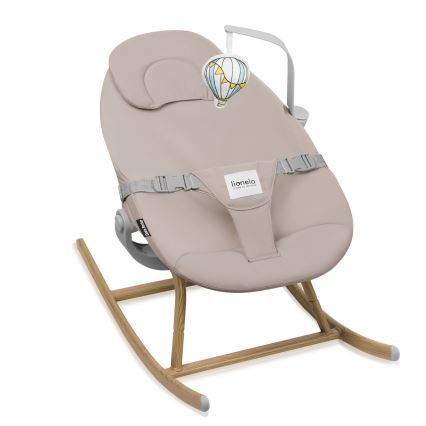 Lionelo - Kinder-eetstoel 4-in-1 DALIA SET Grey Stone Natural