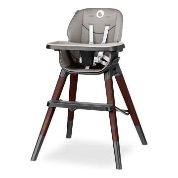 Lionelo - Kinder-eetstoel MONA Black Onyx
