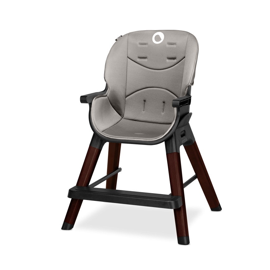 Lionelo - Kinder-eetstoel MONA Black Onyx
