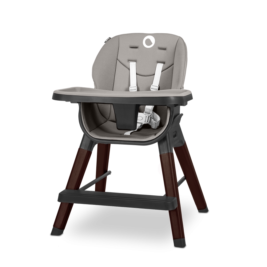 Lionelo - Kinder-eetstoel MONA Black Onyx