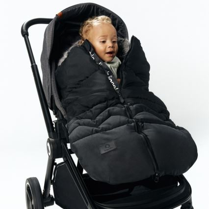 Lionelo - Kinder-voetenzak FRODE Black Carbon