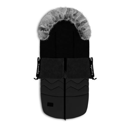Lionelo - Kinder-voetenzak FRODE Black Carbon