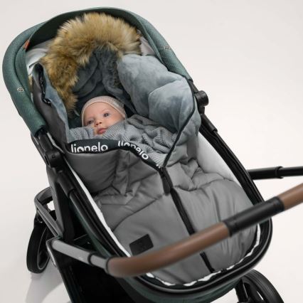 Lionelo - Kinder-voetenzak FRODE Grey Dove